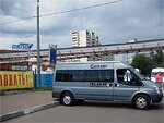 Бесплатный автобус Genser в пункт аренды автомобилей АрендаАвто-нжм на ул.Добролюбова